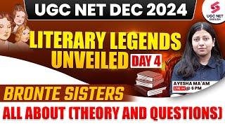 UGC NET English Literature | UGC NET English Bronte Sisters Theory & Questions | Ayesha Khan