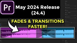 Premiere Pro - NEW Fades & Transitions Feature