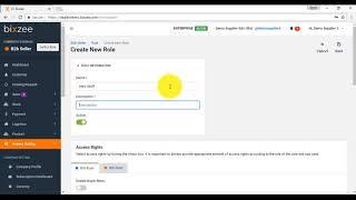 Bixzee  Ecommerce Tutorial Company Setting and User Group