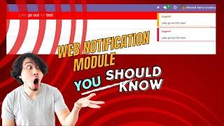 How web notification module works in Odoo | Odoo App Store