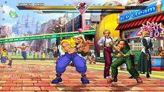 Charlie Nash vs John Crawley | Mugen Fighting Games