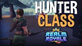 Trying Out The Hunter Class - Realm Royale Gameplay - Ninja & Summit