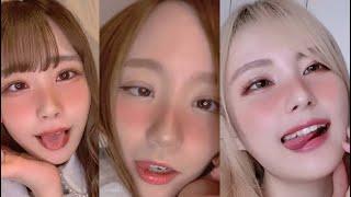 話題　可愛い女の子のｱﾍ顔 [TikTok]