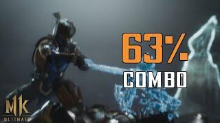 SUB-ZERO INSANE DAMAGE! Sub-Zero's Highest Damaging Combos (Up to 63%)