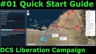 DCS Liberation Campaign: #01 Quick Start Guide for dynamic DCS Campaign (GER with EN subtitles)