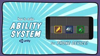 ABILITY SYSTEM under 10 MIN! - Unity 2020