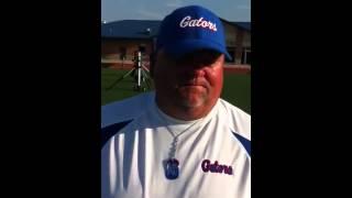 Dickinson head coach John Snelson's pregame chat