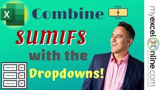 Combine Excel SUMIFS with Dropdowns - Excel Formulas Tutorial