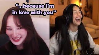 TinaKitten confesses to Valkyrae (real)