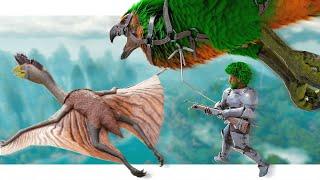 Solo Taming a Quetzal the OG Way in ARK Ascended