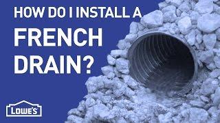 How Do I Create a French Drain? | DIY Basics