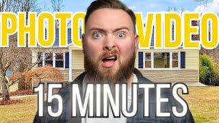 FASTEST Way to Shoot REAL ESTATE Photo and Video?!