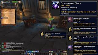 where to turn in books for Icy Veins/comprehension charms (alliance) - wow classic SOD