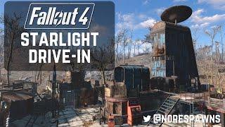 Fallout 4 - Starlight Drive-In Detailed Tour