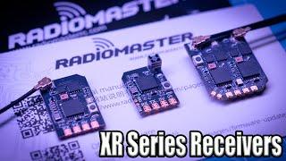 Radiomaster XR Series LR1121 ExpressLRS Receivers - XR1, XR2,XR3 & XR4 A Receiver For Everyone!