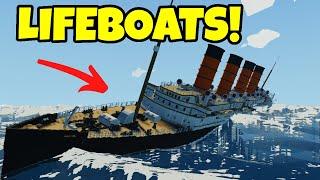 GIANT Sinking Ship Survival In Stormworks Multiplayer!