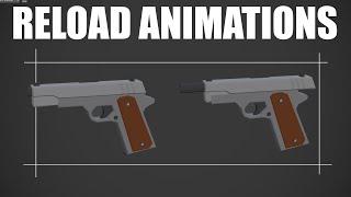 Reloading Animations - FPS Game With Unity & Blender