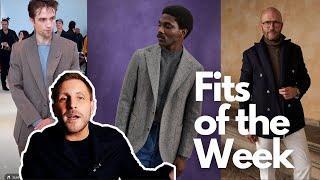 Fits of the Week! Menswear Outfit Inspo