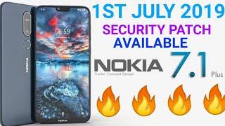 NOKIA 7.1 RECEIVED JULY SECURITY PATCH.