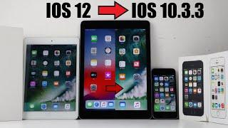 IOS 10.3.3 Downgrade for iPhone 5s, iPad Air + Mini 2