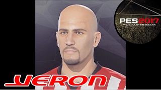 Juan S. Veron - PES 2017 Face Build - PS4 - Estudiantes