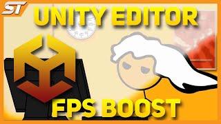 Smoother UNITY EDITOR (Tips For An FPS BOOST!)