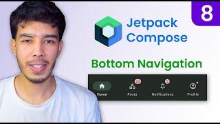 Bottom Navigation in Jetpack Compose  - #8
