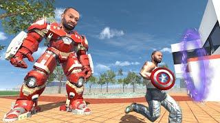 Franklin Become Real Hulkbuster - INDIAN BIKES DRIVING 3D