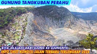 WISATA GUNUNG TANGKUBAN PERAHU BANDUNG TERBARU 2024 | WISATA WAJIB DI BANDUNG