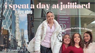 a day in the life at Juilliard: my Juilliard Experience!  | dance diaries ep2 | nyc vlog 