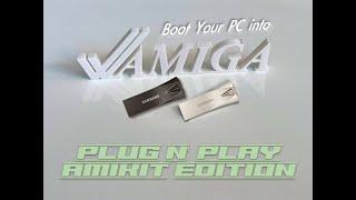 Boot your PC into Amiga!