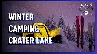 Winter Camping & Skiing: Crater Lake National Park