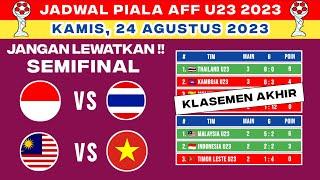 Jadwal Semifinal Piala AFF U23 2023 - Timnas Indonesia vs Thailand - Piala AFF U23 2023 | Live SCTV