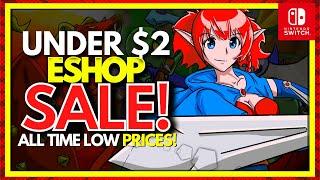 BEST Nintendo Switch ESHOP SALE! GREAT Eshop DEALS Under $2! ALL TIME LOW PRICES/ HOLIDAY SALE!