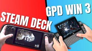 Valve Steam Deck Vs GPD Win 3