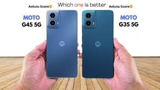 Moto G45 5G Vs Moto G35 5G || Full Comparison || Which One Is Better?