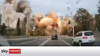 Ukraine War: Russian missiles rain down on Ukrainian cities - as Putin warns Kyiv