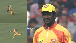 Chennai Rhinos Captain Vishal’s Insane Fielding Skills Will Blow Your Mind | Mumbai Heroes | CCL