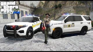 GTA 5 LSPDFR | Illinois State Police | 2021 Tahoe | Speed Enforcement | #LSPDFR #1440P