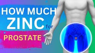 Best Zinc Supplement for PROSTATE | Prostate Wellness