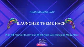 Mastering Android Head Unit: iLauncher Theme Hack, Driving App#tseries #ts10 #ts18