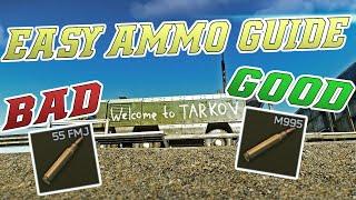 An "At A Glance" Simplified Guide For Ammo || .12 Escape From Tarkov