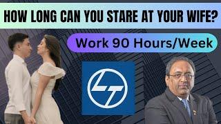 Work 90 hours/week and Work on Sundays - L&T Chairman Subramanyam Controversy #tcs #infosys #wipro