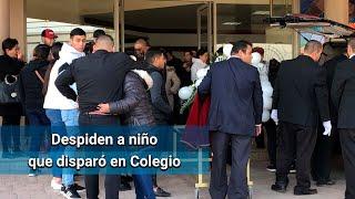 Amigos y familiares despiden a José Ángel, quien disparó en Colegio de Torreón