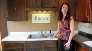 Kitchen Cabinet Refacing Before and After - Kitchen Solvers