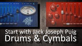 Preliminary steps to mix with Waves JJP Drums & Cymbals/Percussion