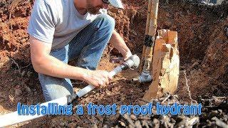 Installing A Frost Proof Hydrant