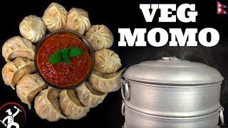 VEG MOMO (भेज मःम) from NEPAL l | VEG DUMPLING RECIPE | Nepali Food Recipe | Yummy Food World  93