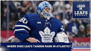 Where does Toronto Maple Leafs goalie tandem rank within Atlantic Division?