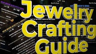 ESO Crafting Basics - How to craft jewelry in ESO - ESO Crafting Guide/ ESO Jewelry Crafting Guide